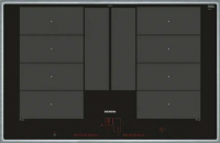 Варочная панель индукционная Siemens EX845LYC1E, черный/нержавеющая сталь