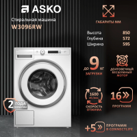 Стиральная машина Asko W3096RW, белый