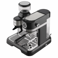 Кофемашина рожковая Korting KCM 1015 N Ottimo, черный/серебристый