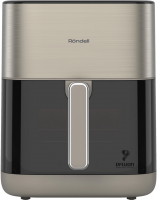 Аэрогриль Rondell RDE-AF555, 1800Вт шампань/черный