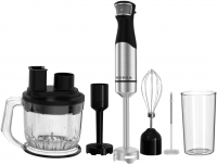 Блендер погружной Supra HBS-1212, 700Вт черный/серебристый