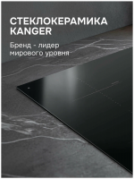 Индукционная варочная панель Zigmund & Shtain CI 22.6 B, черный