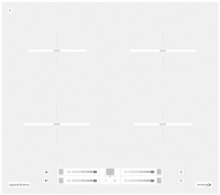 Индукционная варочная панель Zigmund & Shtain CI 23.6 W, белый