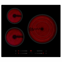 Электрическая варочная панель Zigmund & Shtain CN 53.6 B, черный