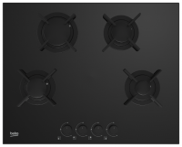 Газовая варочная панель Beko HING 642202 SB (черная)