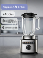 Блендер стационарный Zigmund & Shtain BS-488 D, черный/стальной