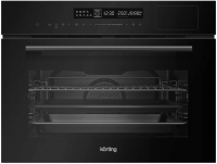 Электрический духовой шкаф с паром и СВЧ Korting OKB 3221 AGN STEAM MW, черный