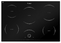 Индукционная панель GEFEST "ПВИ 4322", стеклокерамика, сенсорное управление, 5 конфорок