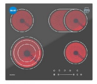 Электрическая варочная панель DARINA 4P E329 B (черная)