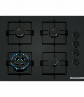 Варочная поверхность газовая Bosch POH6B6K30, черный/закаленное стекло