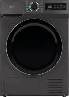 Сушильная машина Midea MD0180BH60/T, с тепловым насосом, 8 кг, серый