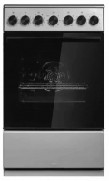Плита электрическая Midea MFO-M4E20T9E(SL), 50 см, серебристый/черный
