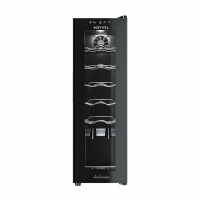 Винный шкаф Meyvel MV12-CBD1, черный