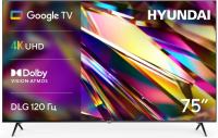 Телевизор LED Hyundai H-LED75BU7011, Android TV, черный