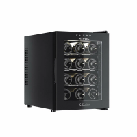 Винный шкаф Meyvel MV12-TB1, черный