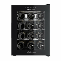 Винный шкаф Meyvel MV12-TB1, черный