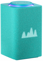 Умная колонка Yandex Станция Макс Zigbee Алиса (YNDX-00053TRQ) бирюзовый 65W 1.0 BT/Wi-Fi