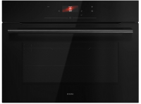 Электрический духовой шкаф с СВЧ Asko OCM24BGH, черное стекло, 51л