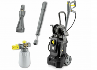 Мойка высокого давления профессиональная Karcher HD 5/13 EX EB + Foam Classic Anniversary Edition (1.520-830.0) черный/серый