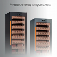 Хьюмидор Meyvel MC-50BK (PRO), графит