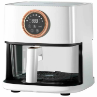 Аэрогриль Hiberg GF 400 GW, белый