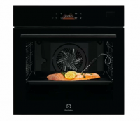 Духовой шкаф с паром Electrolux COB8S39WZ SteamBoost, термощуп, телескопы, TFT дисплей, черный (Италия)