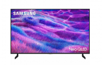 Телевизор QLED Samsung QE50QN80FAUXRU, Mini LED, 4K Ultra HD, 120 Гц, Smart TV, черный титан