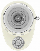 Кофемолка Smeg CGF03CREU, количество степеней помола 15, кремовый