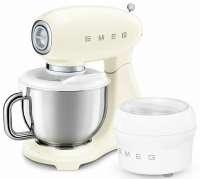 Миксер планетарный Smeg Style 50's SMF05CREU, планетарный, кремовый