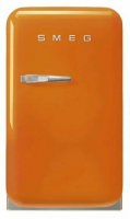 Холодильник однокамерный Smeg FAB5LOR6, оранжевый