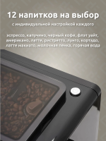 Кофемашина Evelux EACM 1028 S Asti, серебристый
