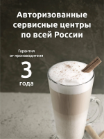 Кофемашина Evelux EACM 1028 S Asti, серебристый