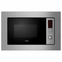 Микроволновая печь встраиваемая Evelux MW 201 X, объем 17 л, мощность 700 Вт, гриль, нержавеющая сталь