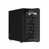 Винный шкаф Meyvel MV08-TB1, черный