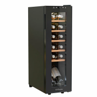 Винный шкаф Meyvel MV12-CBF1, черный