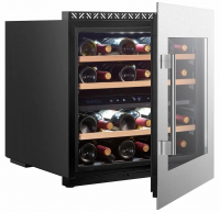 Винный шкаф Temptech OZ60DX-24, серебристый
