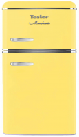 Холодильник Tesler RT-95 YELLOW, ретро, желтый