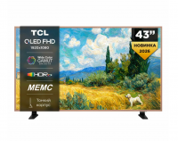 Телевизор QLED TCL 43A400 Pro, QD-Mini LED, 4K UltraHD, 144 Гц, Smart TV (Google TV) бежевый (2026г.)