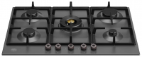 Газовая варочная панель Bertazzoni P755CPRONE Professional, черный матовый