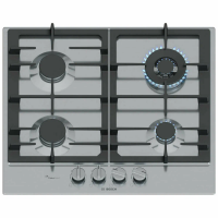Варочная панель газовая Bosch PCH6A5I90, Serie 6, серебристый