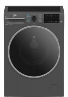 Стиральная машина с сушкой Beko B3DFR57H22A, стирка 7,5 кг/сушка 5 кг, 1200 об/мин, инверторная, антрацит