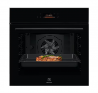 Духовой шкаф Electrolux LOE8P38Z, пиролиз, телескопы, TFT дисплей, черный (Италия)