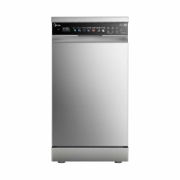 Посудомоечная машина Midea MFD45S460SI,серебристый , сенсорное управление, 2100Вт