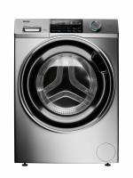 Стиральная машина Haier HW80-BP14969ASE, 8 кг, 12 программ, управление с WIFI, 1400 об/мин, серебристый