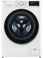Стиральная машина LG F2V3HS0W, узкая, 7 кг, с паром, инверторный двигатель, белый