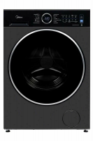 Стиральная машина Midea MF205D80WB/T-RU, инверторный двигатель, фронтальная загрузка, 8 кг, серый