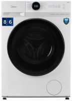 Стиральная машина с сушкой Midea MF200D80WBS/W-RU 8 кг, белый
