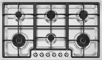 Варочная панель газовая SMEG PGF962, серебристый