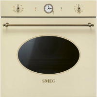 Духовой шкаф SMEG SFP68C1TPO, пиролиз, аналоговый программатор, кремовый
