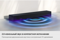 Саундбар Samsung HW-B400F/RU 2.1 300Вт+220Вт черный